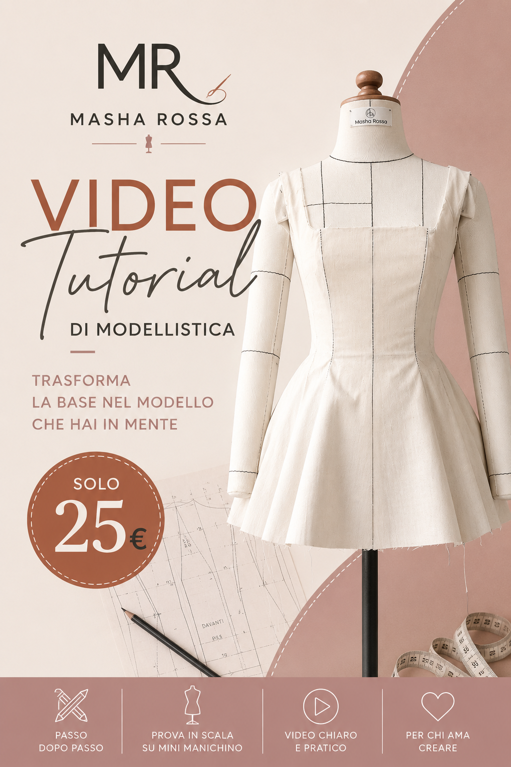 VIDEO TUTORIAL DI MODELLISTICA — 25 €